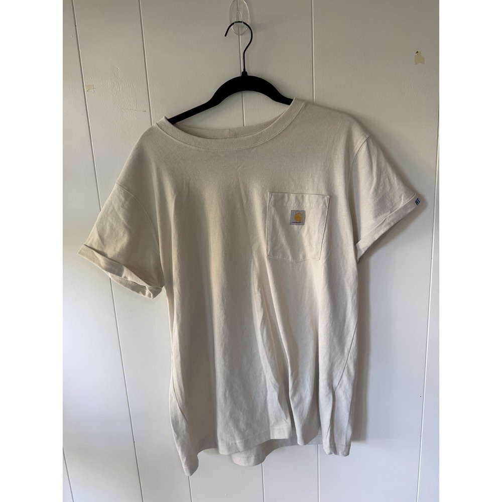 Carhartt Women's Rosie the Riveter We Can Do It Graphic T-Shirt Cream Size Large